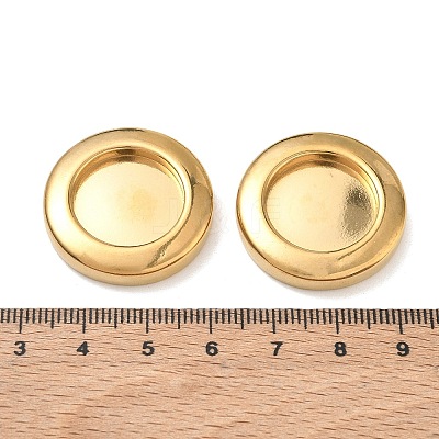 304 Stainless Steel Cabochon Settings SA-CBAE5AC-07G-1