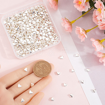 500Pcs Alloy Beads FIND-SP0002-20B-1