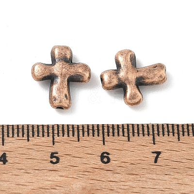 Tibetan Style Alloy Beads PALLOY-A018-R-NR-1