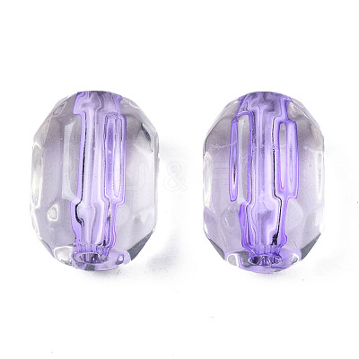 Transparent Acrylic Beads TACR-S154-24A-47-01-1