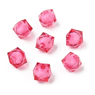 Transparent Acrylic Beads TACR-S112-10mm-18-1