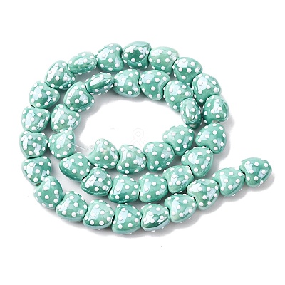 Handmade Porcelain Beads PORC-K010-07B-1
