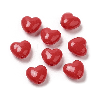 Opaque Acrylic Beads OACR-C016-32M-1