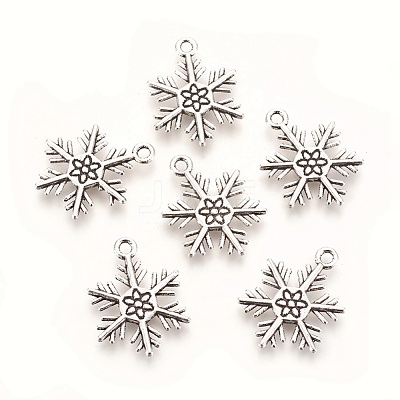 Tibetan Style Alloy Pendants TIBEP-3264-AS-NR-1