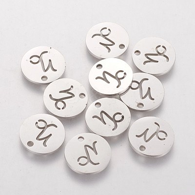 Non-Tarnish 304 Stainless Steel Charms STAS-Q201-T095-10-1