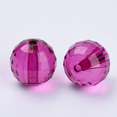 Transparent Acrylic Beads LS-X-TACR-Q254-8mm-V65-1