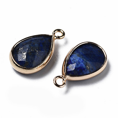 Natural Lapis Lazuli Pendants G-Q998-033D-1