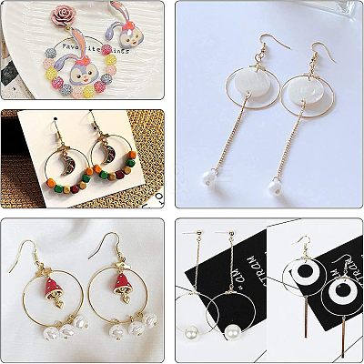 48 Pcs 4 Styles 304 Stainless Steel Pendants STAS-UN0022-08P-1