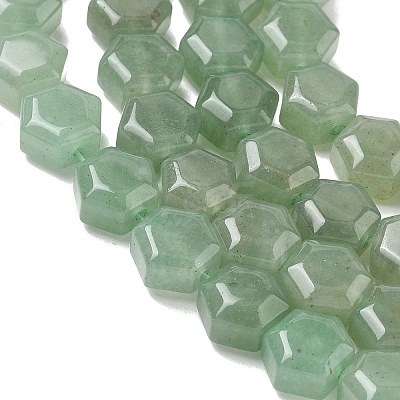Natural Green Aventurine Beads Strands G-G463-A02-10x11mm-1