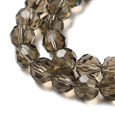 Transparent Glass Beads EGLA-A035-T8mm-D16-1