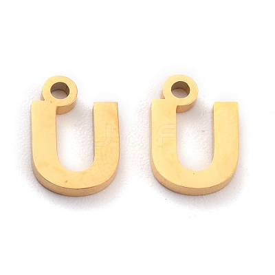 304 Stainless Steel Pendants STAS-F267-10U-G-1
