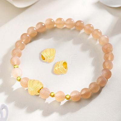 50Pcs Alloy European Beads FIND-DC0002-42-1
