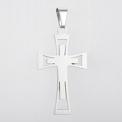 304 Stainless Steel Pendants STAS-G175-06-1
