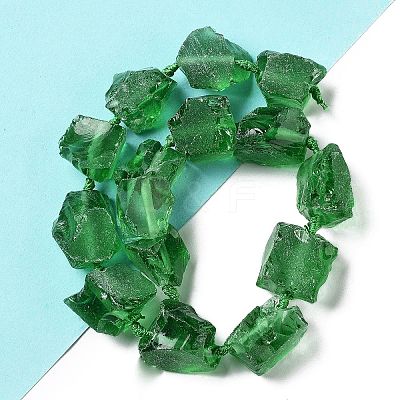 Glass Beads Strands GLAA-I053-01-1