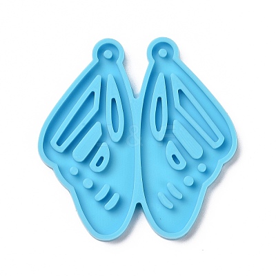 Butterfly Wing Pendants Silicone Molds DIY-M045-11-1