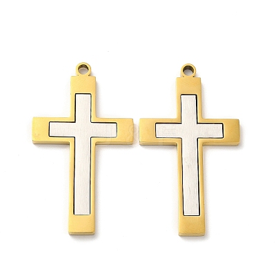 201 Stainless Steel Pendants STAS-Q216-04G-1
