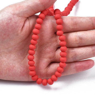 Handmade Polymer Clay Beads Strands CLAY-N008-053-08-1