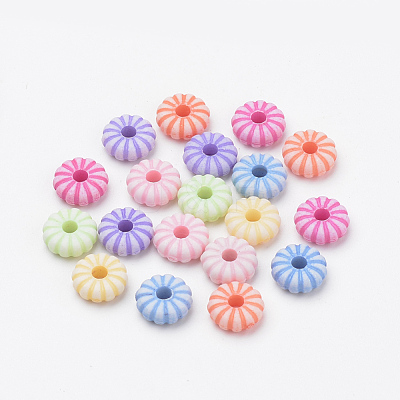 Craft Style Acrylic Beads MACR-T004-06-1
