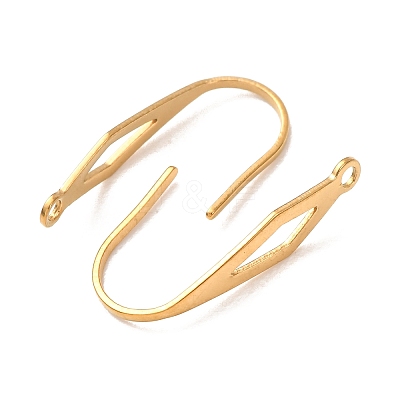 304 Stainless Steel Ear Hooks LS-STAS-L318-14G-1