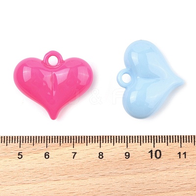 Opaque Acrylic Pendants SACR-Z009-01-1