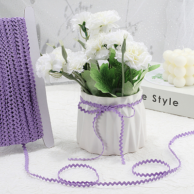 40M Polyester Wavy Fringe Trim Ribbon OCOR-GF0004-39I-1