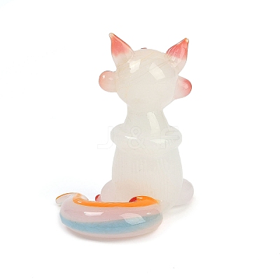 Animal Series Handmade Lampwork Miniature Ornaments LAMP-Q005-10H-1