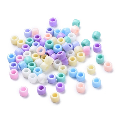 Opaque Acrylic Beads SACR-R746-07-1