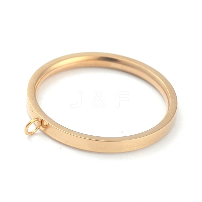 304 Stainless Steel Finger Ring Settings RJEW-O045-09-G-1
