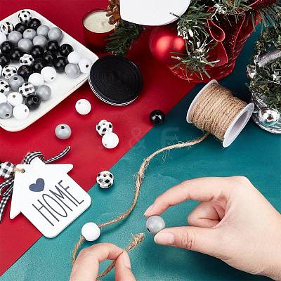 122Pcs Tri-ply Wood Pendants WOOD-FH0001-72-1