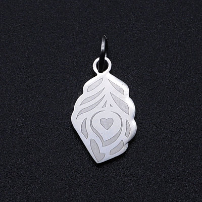 Non-Tarnish 201 Stainless Steel Charms STAS-T049-T686-1-1