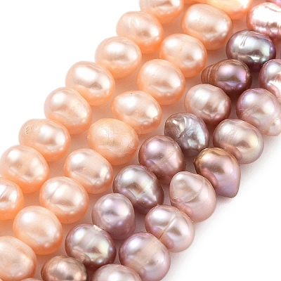 Natural Cultured Freshwater Pearl Beads Strands PEAR-C003-12C-1