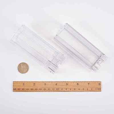 Transparent Plastic Candle Molds AJEW-SC0001-18-1