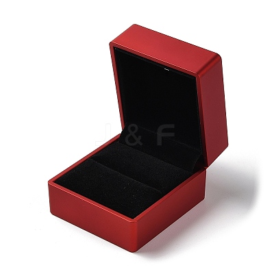 Rectangle Plastic Ring Storage Boxes CON-C020-02C-1
