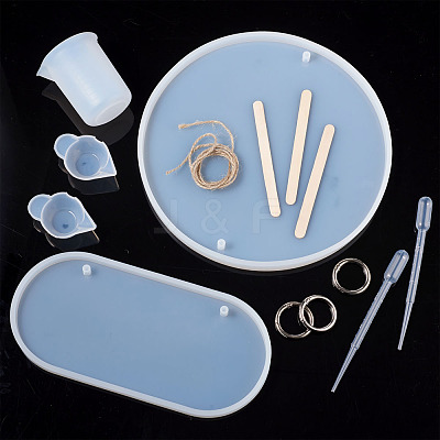 DIY Silicone Hangtag Molds DIY-TA0008-29-1
