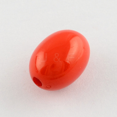 Opaque Acrylic Beads SACR-R828-03-1