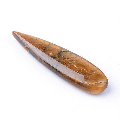 Natural Tiger Eye Pendants X-G-R392-01-1