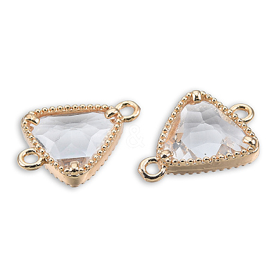 Transparent K9 Glass Connector Charms LS-GLAA-N038-60-F13-1