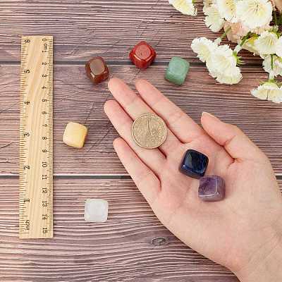 Chakra Gemstone Beads G-P001-18-1