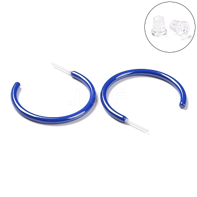 Hypoallergenic Bioceramics Zirconia Ceramic Ring Stud Earrings EJEW-Z023-01D-1