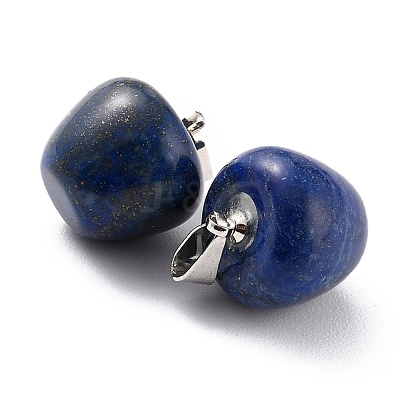 Natural Lapis Lazuli Pendants G-Z022-01R-1