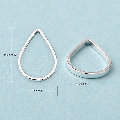 Brass Linking Rings X-EC0317x11mm-S-1