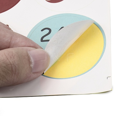 Christmas Advent Calendar Stickers LS-DIY-L050-A09-1