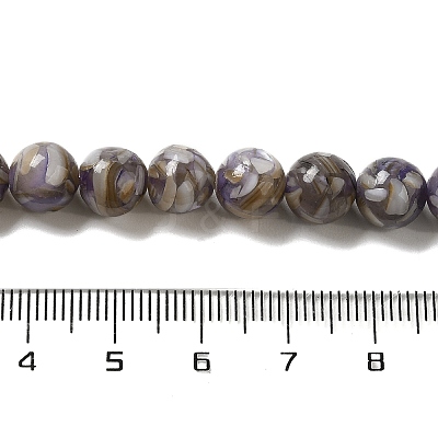 Freshwater Shell Beads Strands BSHE-L039-08B-10-1