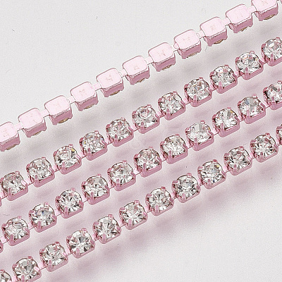 Electrophoresis Iron Rhinestone Strass Chains CHC-Q009-SS6.5-A02-1-1