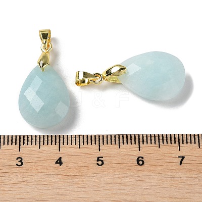 Natural Amazonite Pendants G-Q005-02G-05-1
