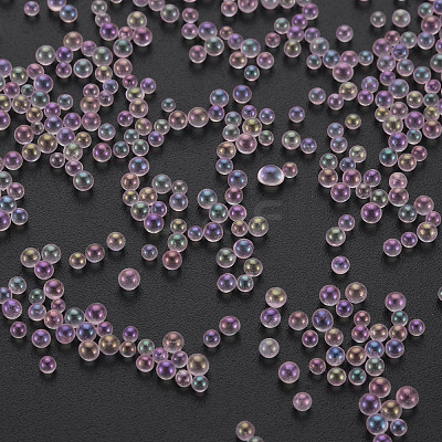 DIY Nail Art Decoration Mini Glass Beads MRMJ-N028-001A-B20-1