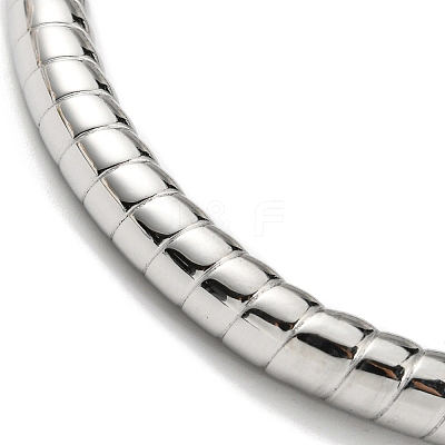 Non-Tarnish 304 Stainless Steel Grooved Bangles BJEW-G686-04P-1