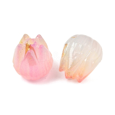 Opaque Acrylic Beads OACR-G054-04E-1
