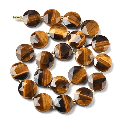 Natural Tiger Eye Beads Strands G-C116-A162-03-1