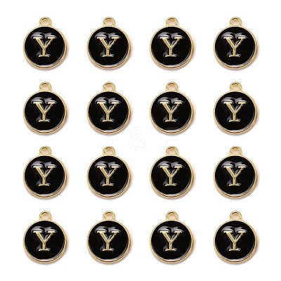 Golden Plated Alloy Charms ENAM-S118-02Y-1